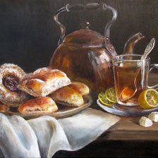 Схема вышивки «Вкусный завтрак»