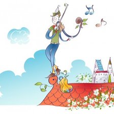 Схема вышивки «Музыка»