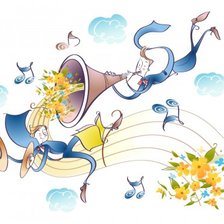 Схема вышивки «Музыка»