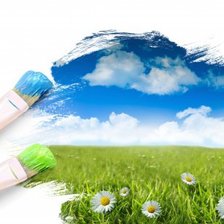 Схема вышивки «Нарисуем лето сами»