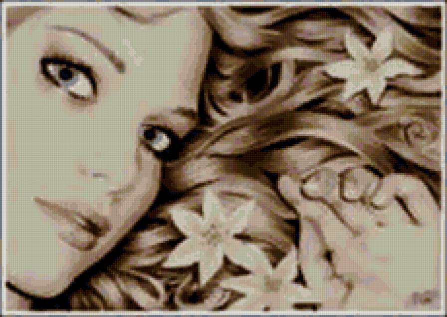 нимфа - девушка, картинка - предпросмотр