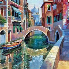 Схема вышивки «Венеция»