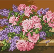 Схема вышивки «букет»