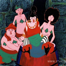 Схема вышивки «бременские музыканты»