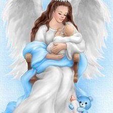 Схема вышивки «ангел хранитель»