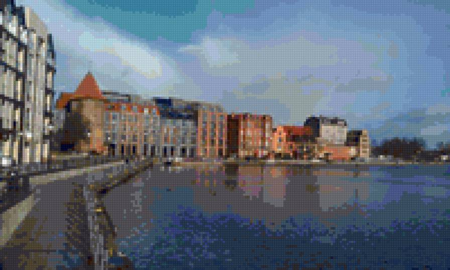 Гданьск набережная - город, гданьск - предпросмотр