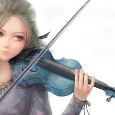 Схема вышивки «Скрипка»