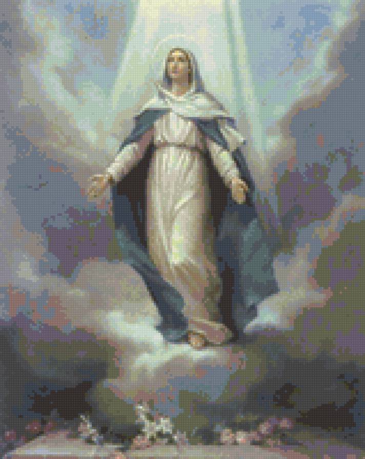 Пречистая дева - икона, ангел, божество, дева - предпросмотр