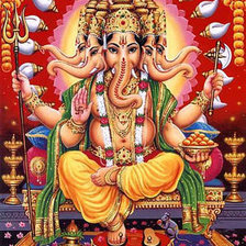 Схема вышивки «Ганеша»