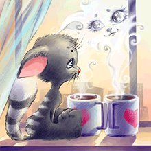 Схема вышивки «скучаю»