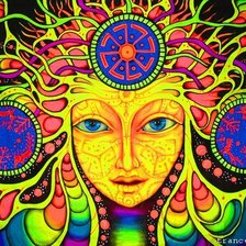 Схема вышивки «LSD-25 Психоделика.»