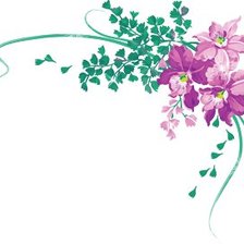 Схема вышивки «цветочный узор»