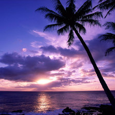 Схема вышивки «Закат»