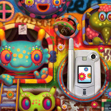 Схема вышивки «Психообраз.»