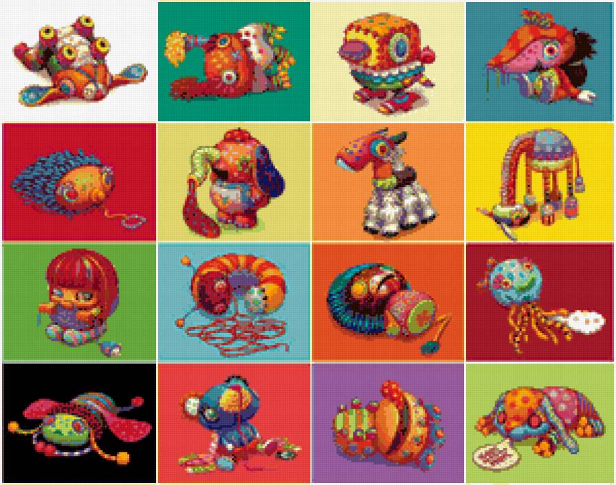 Психообраз. - психо, флюро, индийские, полотно, транс - предпросмотр