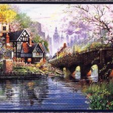 Схема вышивки «Домик»