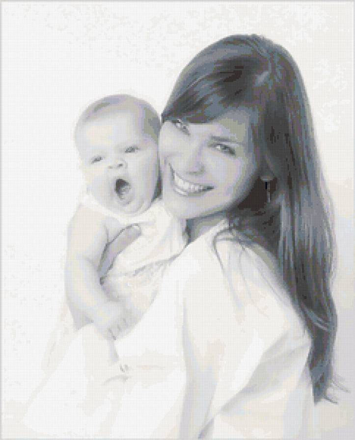 №107527 - дети, ребенок, рисунок, мать и дитя - предпросмотр