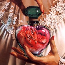 Схема вышивки «Духи»