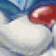 Предпросмотр схемы вышивки «Зайчонок и божья коровка» (№107874)
