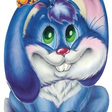 Схема вышивки «Зайчонок и божья коровка»