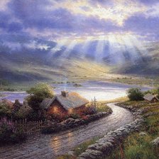 Схема вышивки «Серия "Пейзажи"»