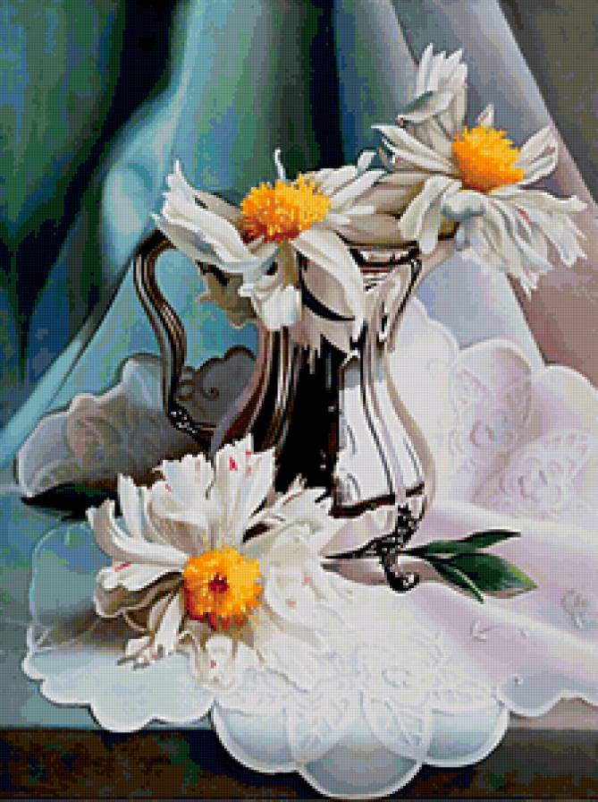 Серия "Букет" - букет, ромашки, цветы - предпросмотр