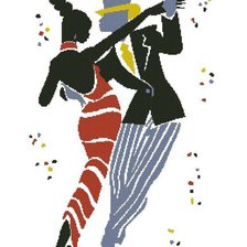 Схема вышивки «пара»