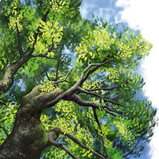 Схема вышивки «Серия "Пейзажи"»