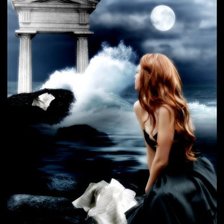 Схема вышивки «девушка»