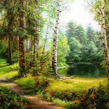 Схема вышивки «Лесная сказка»