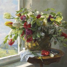 Схема вышивки «букет»