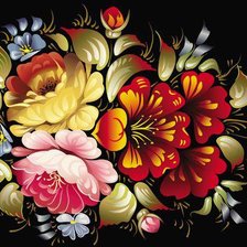 Схема вышивки «букет»