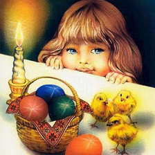 Схема вышивки «пасха»