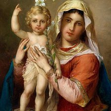 Мадонна с младенцем 2