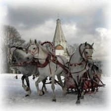 Схема вышивки «тройка»