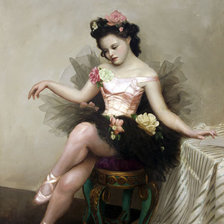 Схема вышивки «старинная открытка»