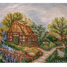 Схема вышивки «къщата на Ханк»