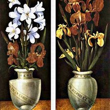 Схема вышивки «Диптих»