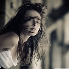 Схема вышивки «девушка»