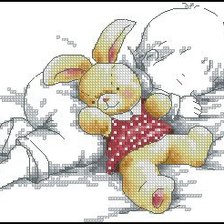 Схема вышивки «Сон»