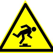 Схема вышивки «обж-осторожно малозаметное препядствие»