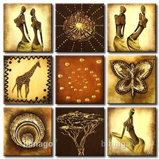 Схема вышивки «Африканские мотивы»