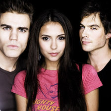 Схема вышивки «деймон и елена»