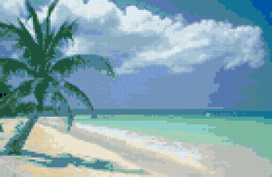 Море - отдых, море, вода, пальмы - предпросмотр