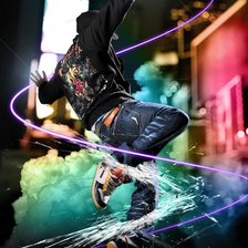 Схема вышивки «танец3»