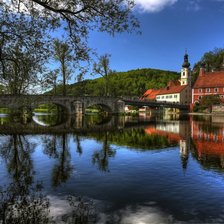 Схема вышивки «Пейзаж»