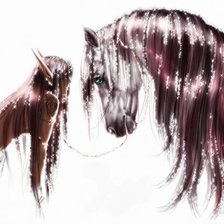 Схема вышивки «эльф и»