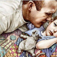 Схема вышивки «Сказка на ночь»