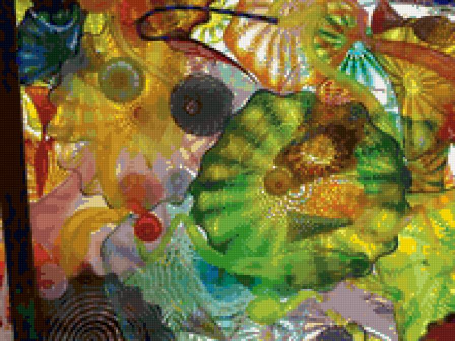 витраж - цвета, витражи, стекло - предпросмотр