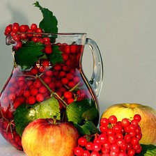 Схема вышивки «рябиновый компот»